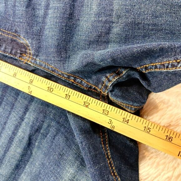 Cato Curvy Straight Dark Wash Stretchy Denim Jeans Woman 26W. 48-inch. NEW NWT.. - Picture 12 of 13